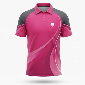 Sports Team <b>Cricket</b> <b>Shirt</b> Short Eco-Friendly Quick Dry Lightweight Fabric Flexible Construction Comfortable Athletic Performance - Product Image 1