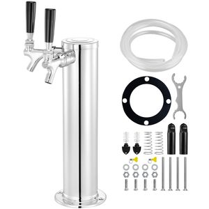 Dispenser per Birra alla Spina in Acciaio Inox da 3L per Kit Kegerator da Festa - Product Image 1