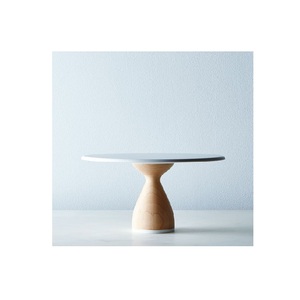 Présentoir à gâteaux en bois naturel fait main pour servir des cupcakes, des desserts et des gâteaux de célébration - Product Image 6