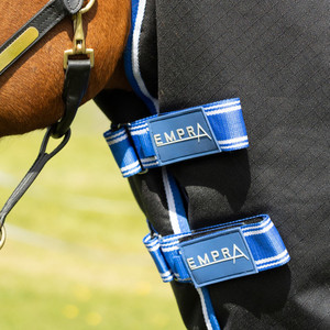Manta para Caballo Resistente y Ligera de Oxford, Ajuste Seguro, Resistente a las Rozaduras, Manta de Establos Impermeable para Entrenamiento de Caballos - Product Image 4