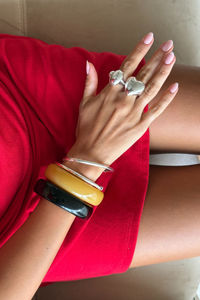 Colorful <b>Resin</b> Bangles For Women Modern Fashion Style Handmade <b>Resin</b> Bracelet For Women Daily Wear Jewelry - Product Image 3