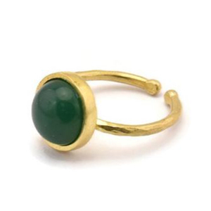 Anillos de Puño de Latón Chapado en Oro, Unisex, Modernos, Minimalistas, Joyería para Uso Diario - Product Image 2