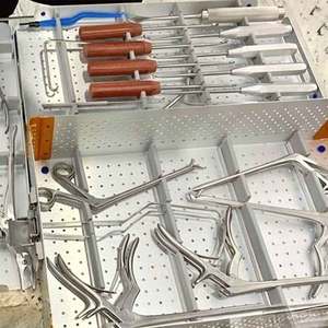 Juego de Instrumentos Neuroquirúrgicos para Columna Lumbar de Azicon, Kit de Dissectores para Laminectomía y Kerrison Rongeur para Cirugía Ortopédica de Columna - Product Image 2