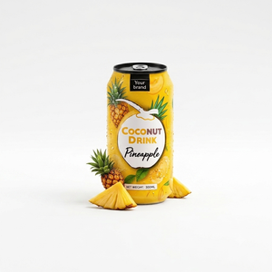 Agua de Coco con Jugo de Frutas 330ml, Fabricante de Vietnam |   Mejor Precio al por Mayor, Diseño OEM/ODM con Muestra Gratuita - Product Image 2