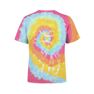 Camiseta de algodón de manga corta con efecto tie-dye para hombre, ropa casual, nueva llegada, camiseta con efecto tie-dye para hombre en el mejor material. - Product Image 2