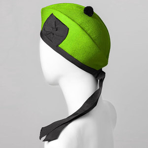 Casquette Glengarry verte 100% laine acrylique, motif tartan, accessoires pour dudels, chapeau traditionnel 2026 - Product Image 1