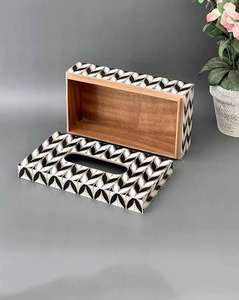 Caja de pañuelos de resina moderna para decoración del hogar, elegante dispensador de pañuelos faciales para baño, sala de estar, dormitorio y uso decorativo en hoteles. - Product Image 5