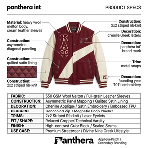 Veste universitaire technique personnalisée pour homme, 550 GSM, en laine méltone et cuir, style Letterman asymétrique, streetwear premium, Bomber OEM, 3XL - Product Image 5