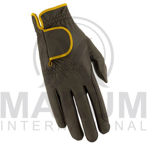 Gants tactiles antidérapants à doigts entiers unisexes professionnels pour l'extérieur personnalisables en cuir véritable - Product Image 3