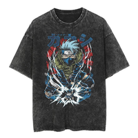 Camiseta Moderna de Primera Calidad, 100% Algodón Jersey, Cuello Redondo, Talla Grande, Personalizada con Estampado Frontal, Unisex