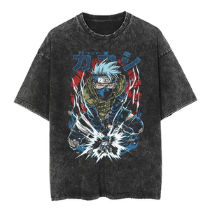 เสื้อยืดคอกลมทรงโอเวอร์ไซส์ ผ้าเจอร์ซีย์คอตตอน 100% คุณภาพพรีเมียมทันสมัย ล้างสีแบบแอซิดวอช พิมพ์ลายด้านหน้าได้ตามสั่ง สำหรับทั้งชายและหญิง - Product Image 1