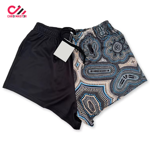 Custom Design Your Own <b>Colour</b> Rugby Shorts for Men Women Footy Shorts Heat Transfer Printing 100% Polyester Elastic Waist Quick - Product Image 1