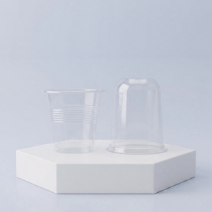 Gobelets en plastique jetables de 95 mm, en PP, 16 oz, avec couvercles, pour jus, bière, boissons, directement de l'usine - Product Image 1