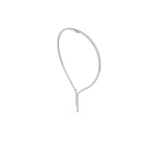 Aarinya - Pendientes de Diamantes Cultivados en Laboratorio, Modernos, de Oro, con Certificado IGI, Lujosos, Asimétricos, con Doble Borla, para Mujer, Regalo de Boda, Aniversario - Product Image 4