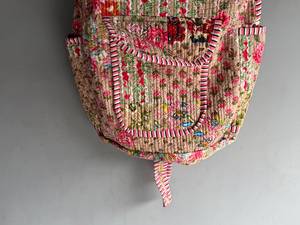 Sac à dos en coton à imprimé animalier bohème avec fermeture éclair, unisexe, usage quotidien, capacité 20-35L, design souple, cadeau pour elle - Product Image 6