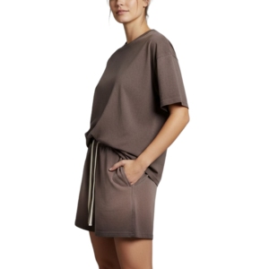 2026 Summer Women's Oversized Tshirt With Shorts Casual Loose Fit Navel Shorts Suit Trendy Digital Printing 2-Piece <b>Set</b> Skinny F - Product Image 5