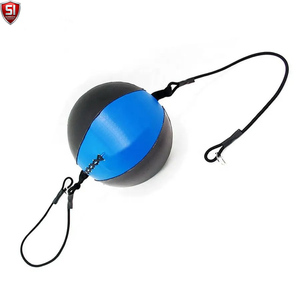 Nouvelle balle de vitesse double en cuir Dodge Speed Ball MMA avec cordes en caoutchouc pour le Muay Thai et l'équipement sportif de fitness - Product Image 2