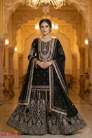 Collection de broderies et de sequins en georgette de renard lourde pour costume de mariage