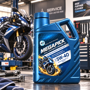 Aceite Sintético para Motocicletas 5W-40 Hecho en Corea, Aceite de Motor de Gasolina Premium para Motocicletas 4T, Lubricante de Alta Calidad - Product Image 6