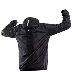 OEM Wholesale Breathable <b>Men's</b> Waterproof Jackets <b>Rain</b> <b>Coat</b> Raincoat with Hood <b>Men</b> Reflective <b>Rain</b> Jacket - Product Image 2