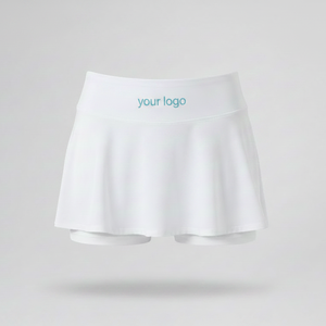 Custom Pickleball Skort Compression Liner Skirt <b>Shorts</b> Quick Dry Breathable Athletic Performance Skort with Ball Pocket OEM ODM - Product Image 2
