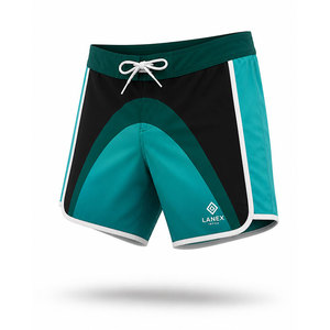 Custom Teal Green Men’s <b>Surf</b> Board Shorts Quick Dry Swim Trunks Sublimation Printed Beach Water Sports Shorts OEM ODM Supplier - Product Image 1