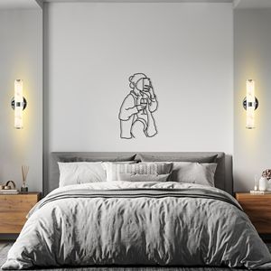 Juego Moderno de 2 Lámparas de Pared de Resina Imitación Mármol Cromado, Lámpara Vertical para Baños, Pasillos y Dormitorios - Product Image 5