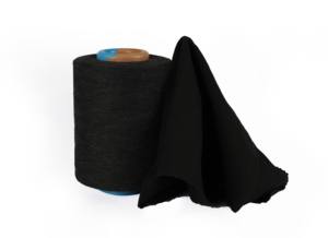 Tela de Spandex de algodón y poliéster de hilo reciclado hecha en Vietnam con extremo abierto para Sudadera con capucha con certificado GRS - Product Image 3