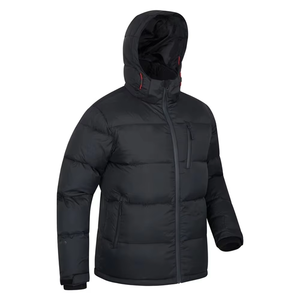 Chaqueta Bomber de Poliéster para Hombre, Personalizada al por Mayor, con Cuello Alto, Logotipo Sublimado, Chaqueta de Invierno Cálida para Exteriores - Product Image 2