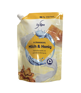 Bolsa de Embalaje de Detergente de Aluminio Laminado a Prueba de Humedad con Boquilla Reutilizable, Doypack Líquido Impreso con Grabado Personalizado para Bebidas y Jugos - Product Image 5