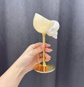 แก้วไวน์เปลือกหอยทำมือจากเวียดนาม วัสดุเปลือกหอยธรรมชาติ สำหรับเสิร์ฟเครื่องดื่ม ตกแต่ง จัดจำหน่ายจำนวนมาก - Product Image 2