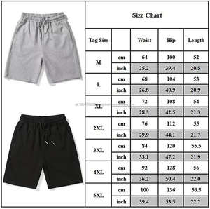 Pantalones cortos de playa personalizados OEM para hombre, pantalones cortos de gimnasio informales con diseño de logotipo bordado de algodón antiarrugas para deportes de invierno y ciclismo - Product Image 2