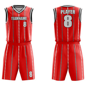 ชุดบาสเก็ตบอลสไตล์ล่าสุด เสื้อผ้ากีฬา แห้งเร็ว สำหรับการแข่งขัน ผู้ผลิตโดยตรงสำหรับผู้ชาย ขายส่งเสื้อผ้าจากโรงงาน - Product Image 3