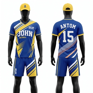 ชุดยูนิฟอร์มเน็ตบอลแบบซับลิเมชั่นสั่งทำพิเศษ เสื้อกล้ามพร้อมกางเกงขาสั้น ผ้าโพลีเอสเตอร์ระบายอากาศ ชุดกีฬาสำหรับทีมหญิงและเด็กผู้หญิง - Product Image 4
