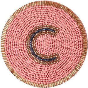 Juego de Posavasos Decorativos Bordados a Mano con Cuentas, Perfecto para la Hora del Té, Descansos para el Café y Regalos - Product Image 1