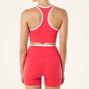 Women's U Neck Sports Bras Breathable Cool Feeling Small Sling <b>Crop</b> <b>Top</b> Women Beautiful Solid Color Back Gym Fitness Sports Bra - Product Image 6