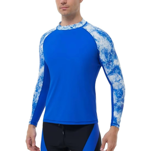 Chemise de surf anti-bactérienne respirante et écologique à manches longues pour homme, chemise de compression BJJ avec protection UPF50+ à séchage rapide - Product Image 5