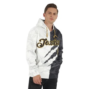 Toxic Custom Color <b>Block</b> Hoodie Men's Sublimation Printed Casual 100% Cotton Lined Breathable Regular Fit Winter - Product Image 1