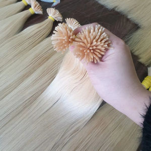 Extensiones de Cabello Natural con Queratina Italiana, Alineación de Cutículas, Alta Calidad, Lisas, Colores Personalizables, Puntas I-U-V, Envío a Todo el Mundo - Product Image 1