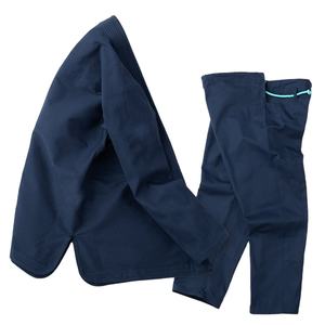 BJJ Gi bleu marine très exigeant avec pantalon et ceinture Ripstop 450 GSM perle armure coton Kimono pré-rétréci Bjj Gi aux meilleurs prix - Product Image 6