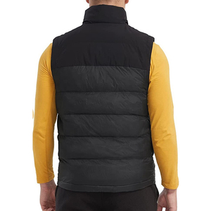 Men's O-Neck Puffer Vest Quilted Sleeveless Autumn Windproof Outerwear Padded <b>Gilet</b> Multi Colors European Size Wholesale Custom - Product Image 5