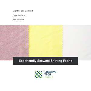 SWL-TK0158 Seawool PET/Recycle PET=72/28 Q-Dry, Laine de coquille d'huître avec effet isolant, CLO:0.29 - Product Image 5