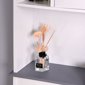 Moderno armadio di stoccaggio in legno bianco sopra la toilette Saver organizzazione per il bagno di uso domestico - Product Image 5