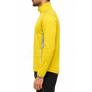 Men's <b>Workout</b> Training <b>Jacket</b> With Moisture Wicking Fabric For Active Lifestyle Fitness Training And Athletic Performance - Product Image 5