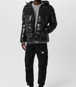 Vestes d'hiver matelassées de haute qualité en gros, style vintage de luxe unisexe, écologiques, respirantes et coupe-vent pour l'extérieur - Product Image 4