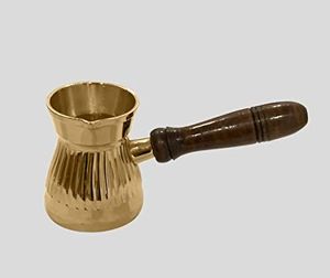 Cafetera Turca de Cobre con Asa de Madera, Diseño Vintage, Percolador para Preparar Café - Product Image 5