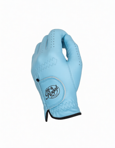 Gants de golf Grace White personnalisables en cuir souple pour hommes, ensemble unisexe avec logo personnalisé, style et couleur au choix - Product Image 1