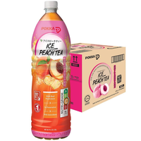 Best verkochte ijsperzikthee drank 1,5L x 12 flessen Pokka merk kant-en-klare thee concurrerende prijs groothandel export