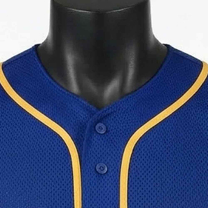 เสื้อเบสบอลดีไซน์ใหม่ ผลิตในปากีสถาน ราคาประหยัด สำหรับเบสบอลและซอฟต์บอล  แบบซับลิเมชั่น พร้อมโลโก้ทีม - Product Image 4