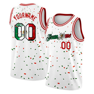 Custom Design Basketball Wear Men Training Sportswear Jerseys in Stock Stitched Sports Youth Vintage Basketball Jersey - Product Image 4